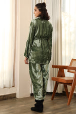 Load image into Gallery viewer, SERENA-VELVET JACKET SET