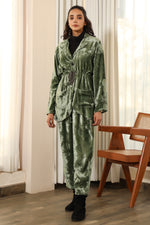 Load image into Gallery viewer, SERENA-VELVET JACKET SET