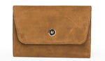 Load image into Gallery viewer, Suede clutch- Tan - October Jaipur