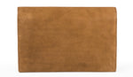 Load image into Gallery viewer, Suede clutch- Tan - October Jaipur