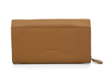 Load image into Gallery viewer, Bi Fold Leather Wallet - Camel - October Jaipur