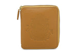 Load image into Gallery viewer, Royal Crest- Mini Wallet Camel - October Jaipur