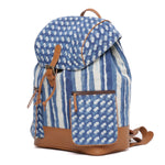 Load image into Gallery viewer, Bagru Backpack - October Jaipur