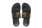 Load image into Gallery viewer, Vanshika Slippers- Black - October Jaipur