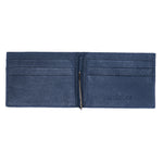 Load image into Gallery viewer, MENS CLIP WALLET- BLUE - October Jaipur