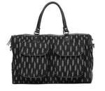 Load image into Gallery viewer, Black Ikat Travel Bag - October Jaipur