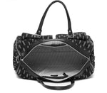 Load image into Gallery viewer, Black Ikat Travel Bag - October Jaipur