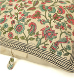 Load image into Gallery viewer, Westend Garden- Cream Pillow - October Jaipur