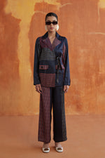 Load image into Gallery viewer, MANHATTAN BLAZER SET-INDIGO
