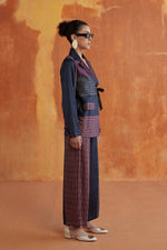Load image into Gallery viewer, MANHATTAN BLAZER SET-INDIGO
