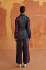 Load image into Gallery viewer, MANHATTAN BLAZER SET-INDIGO
