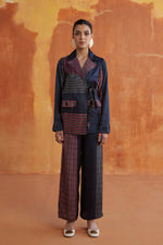 Load image into Gallery viewer, MANHATTAN BLAZER SET-INDIGO
