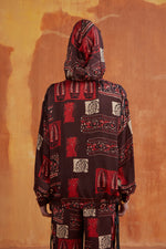 Load image into Gallery viewer, HOODIE C0-ORD SET- SAMPLE PRINT
