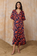 Load image into Gallery viewer, COCO EVENING DRESS-FLORA
