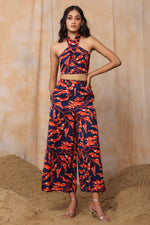 Load image into Gallery viewer, KIARA HALTER SET-FLORA
