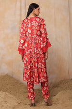 Load image into Gallery viewer, RIA KURTA SET-FLORAL
