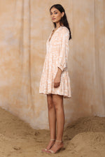 Load image into Gallery viewer, FIONA SHORT DRESS-BLUSH