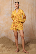 Load image into Gallery viewer, ELA VACATION SET-MUSTARD
