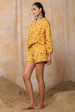 Load image into Gallery viewer, ELA VACATION SET-MUSTARD
