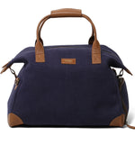 Load image into Gallery viewer, BRONX CANVAS DUFFLE BAG-BLUE
