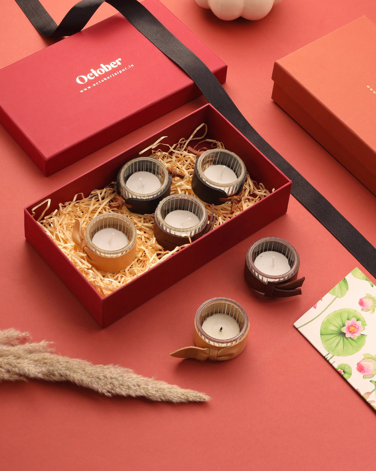TEA LIGHT SET (SET OF 6)