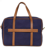 Load image into Gallery viewer, FREDDY CANVAS LAPTOP BAG-BLUE