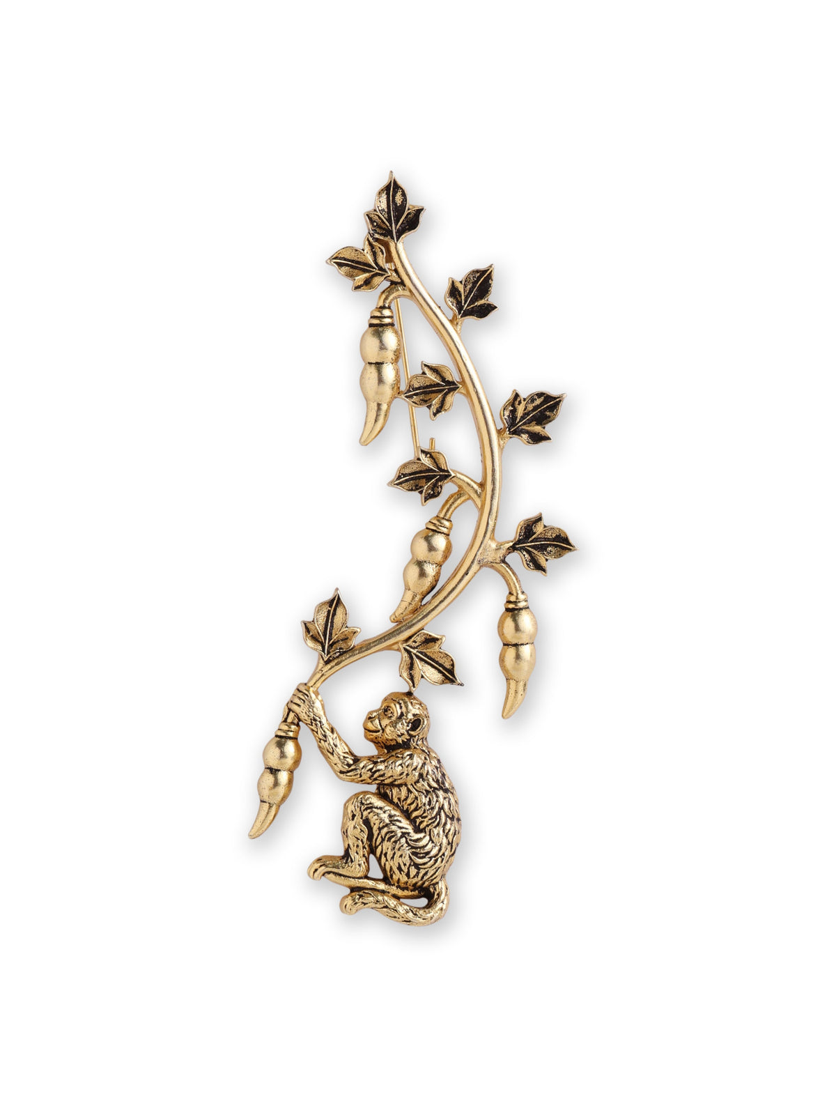Monkey & Chilli-Festive Brooch