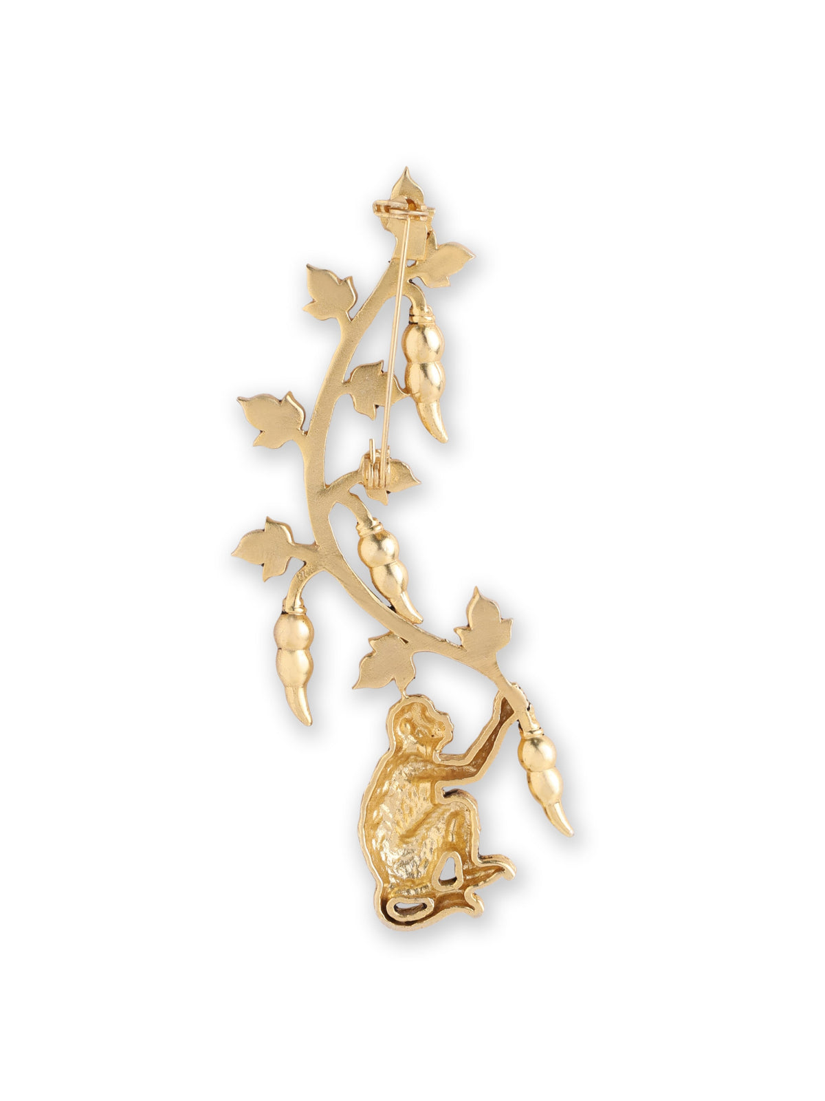 Monkey & Chilli-Festive Brooch