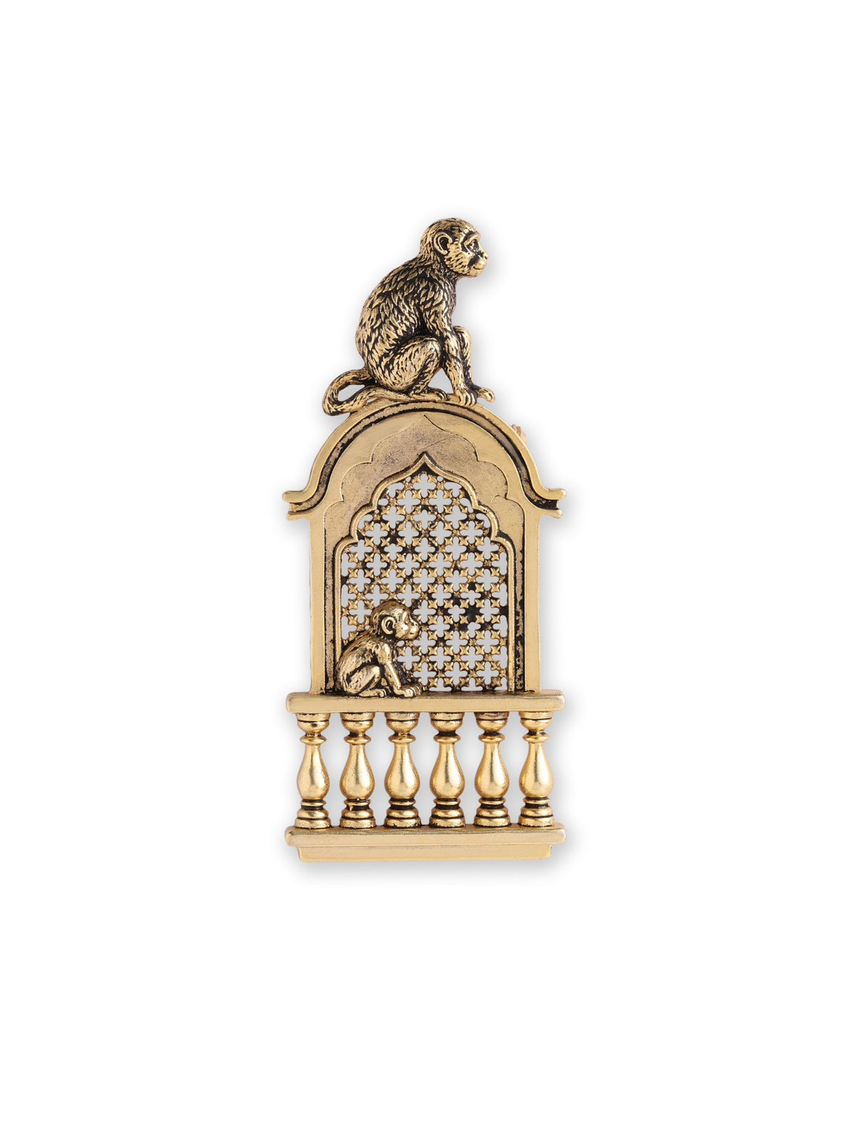 Monkey Festive Brooch- Johari