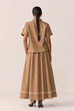 Load image into Gallery viewer, TONK LINEN SKIRT SET