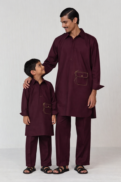 DOODLE PATHANI SET-KIDS