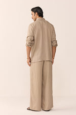 Load image into Gallery viewer, WEEKEND SHIRT SET-CHAI LATTE