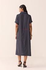 Load image into Gallery viewer, SAILOR VACATION DRESS- BLUE