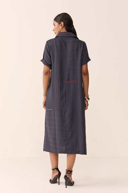 SAILOR VACATION DRESS- BLUE