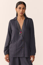 Load image into Gallery viewer, ASYMMETRIC SET- SAILOR BLUE