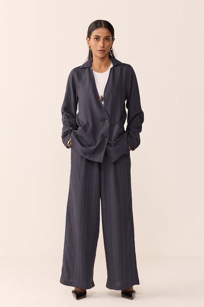 ASYMMETRIC SET- SAILOR BLUE