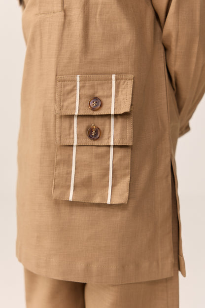 SEHER KURTA SET-LINEN