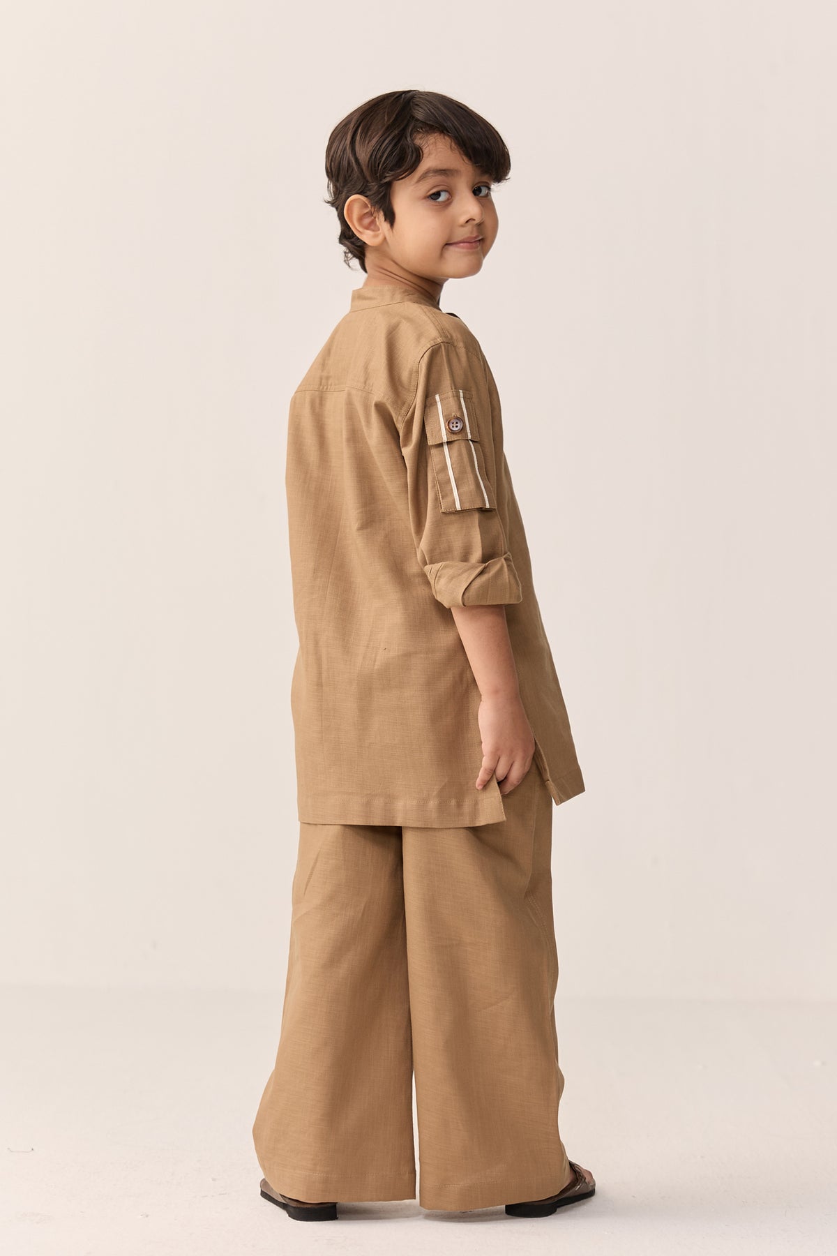 SEHER KURTA SET-LINEN