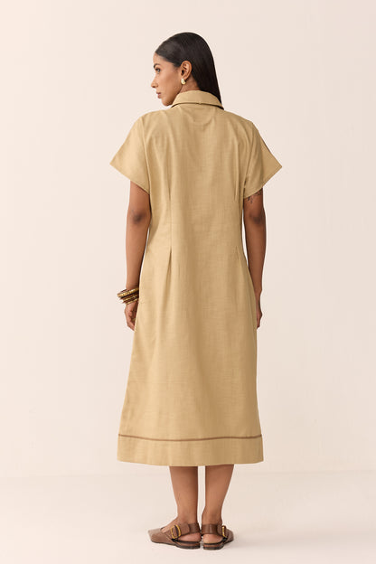MAHIRA LINEN DRESS