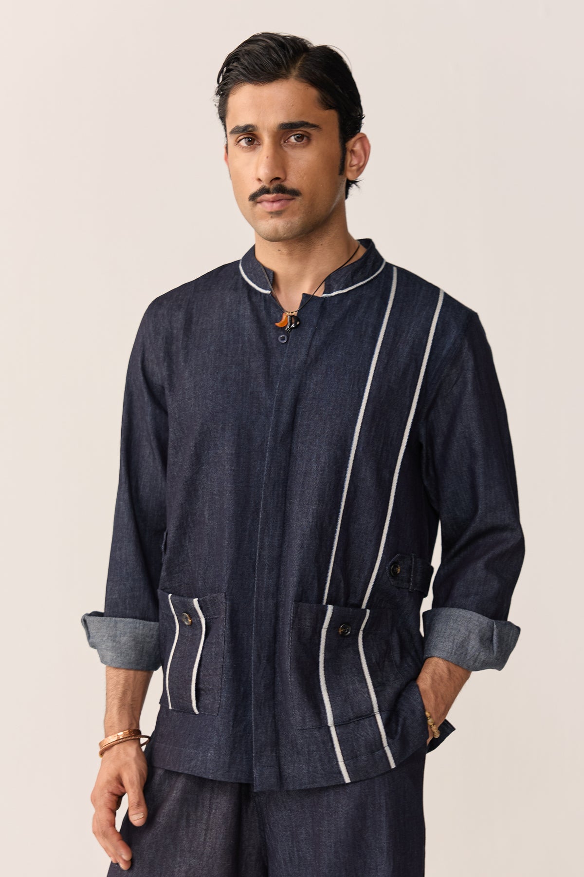 MEHR SUMMER SHIRT-DENIM