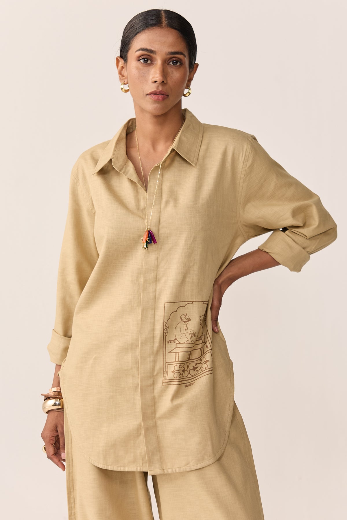 JAIPUR GULLY LINEN SHIRT