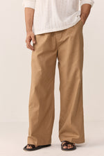 Load image into Gallery viewer, SUMMER LINEN PANT-BURNT CHAI