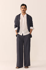 Load image into Gallery viewer, ASYMMETRIC SAILOR SET -BLUE