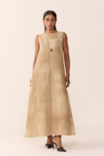 Load image into Gallery viewer, SUMMER LINEN DRESS-DUNES