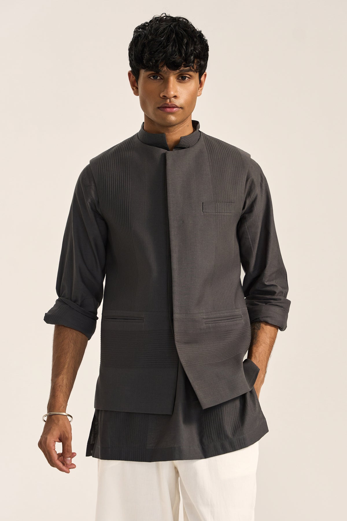 Saher Bandi Set- Slate (Set Of 3)