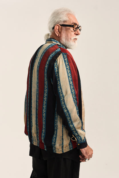 Alfaz Bomber Jacket-Ajrak