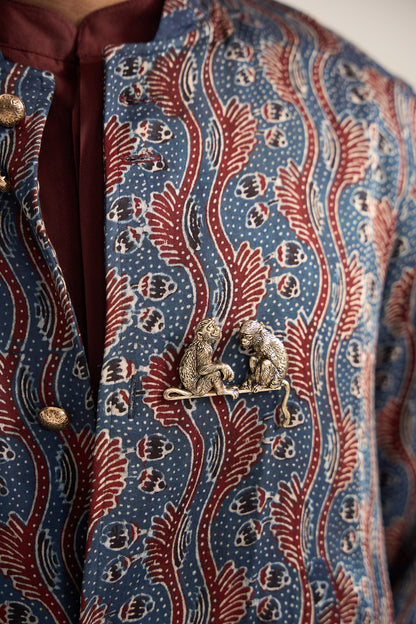 Monkey Brooch- Swinging