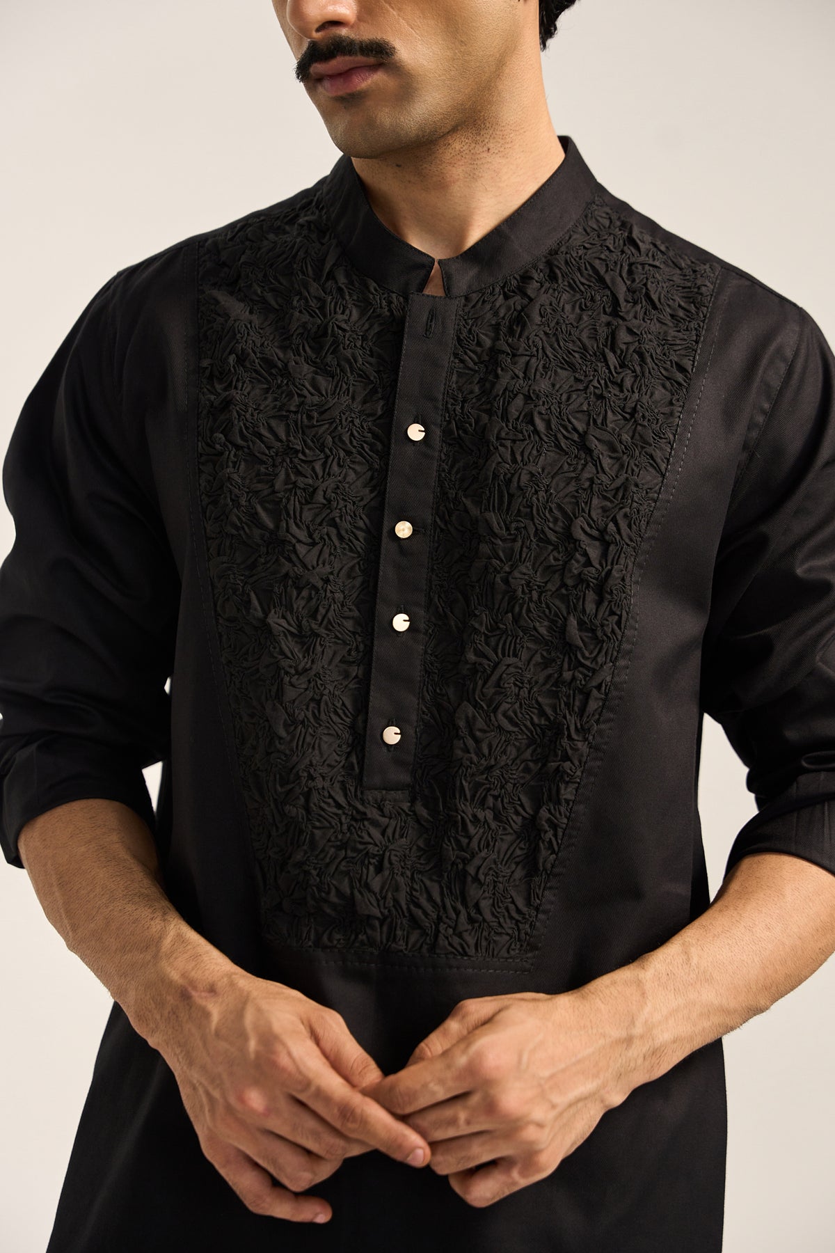 Salil Kurta Set-Black