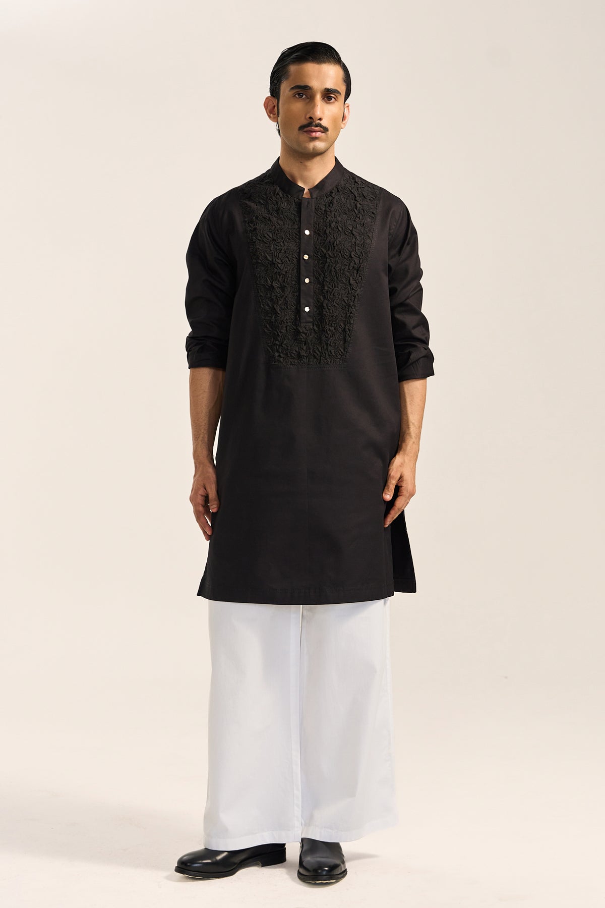 Salil Kurta Set-Black
