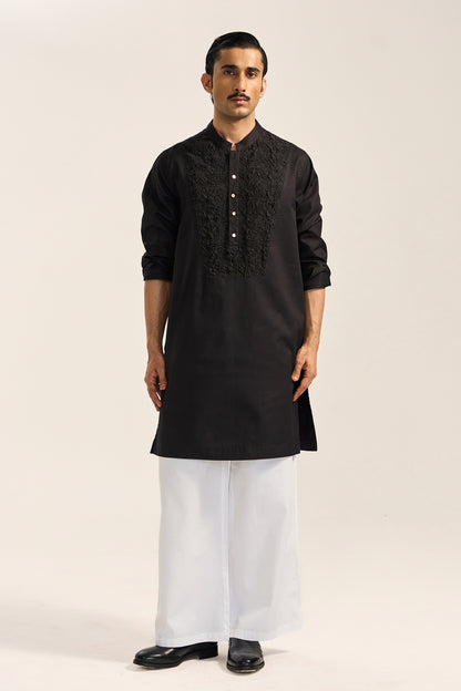 Salil Kurta Set-Black